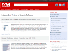 Tablet Screenshot of anti-malware-test.com